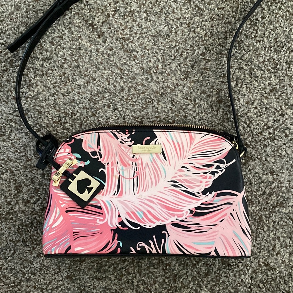 Kate Spade Feather Crossbody Purse